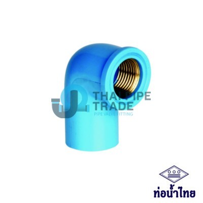 TS FAUCET ELBOW WITH BRONZE THREAD