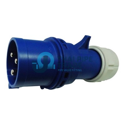 Blue power plug